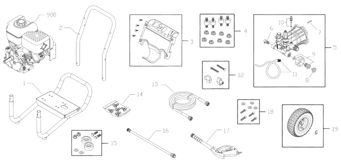 Craftsman Pressure Washer 580752590 Parts